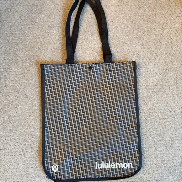 Lululemon shopping tote bag Holiday Edition brown Large - Picture 1 of 3